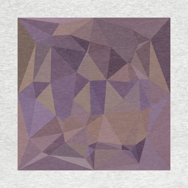 Medium Purple Abstract Low Polygon Background by retrovectors